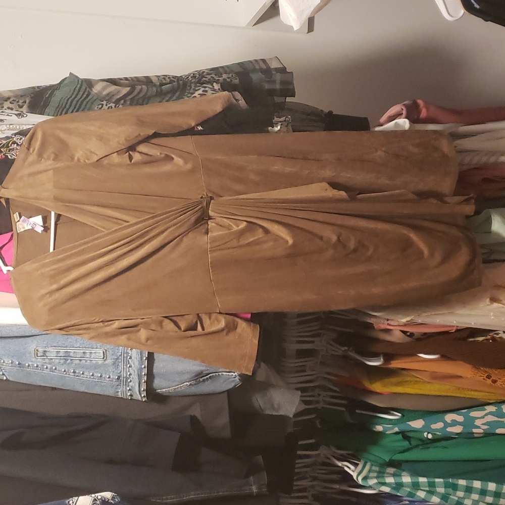 Tan dress